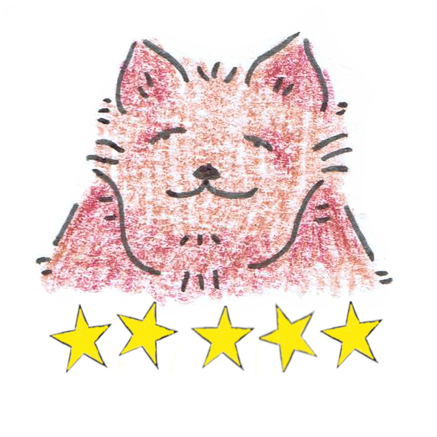 Cat with 5 stars